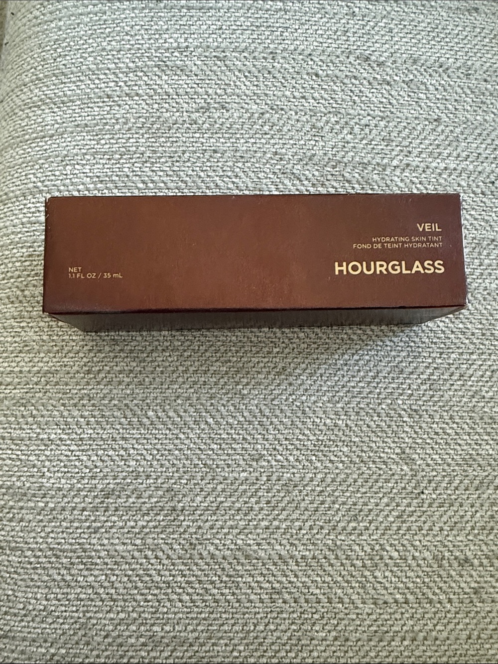 Hourglass Veil Hydrating Skin Tint - Brown Box with Gold Logo